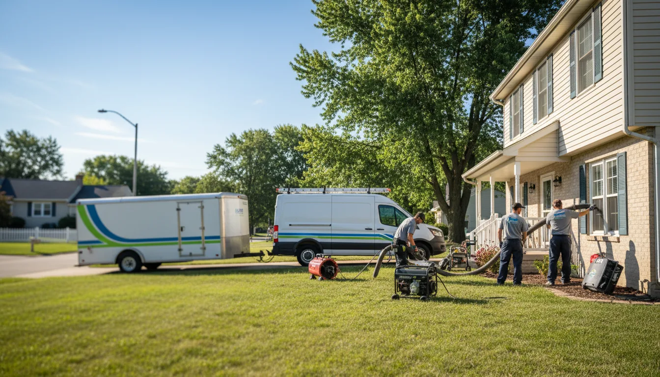 Flooded Basement Restoration And Cleanup With Repair in Mount Ida, AR near me